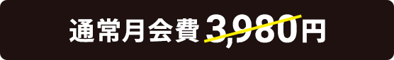 通常月会費3,980円
