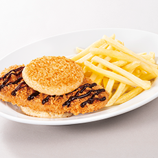 快カツごはんバーガー<br>金のポテト トリュフセット