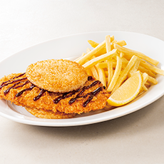 快カツごはんバーガー<br>金のポテト 松茸ポテトセット