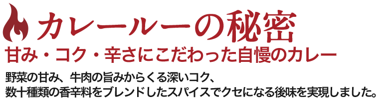 カレールーの秘密