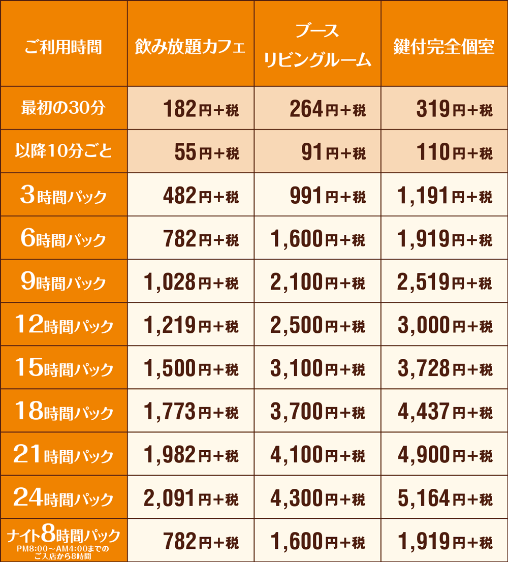 快活club 三河安城店のご案内 店舗検索 料金