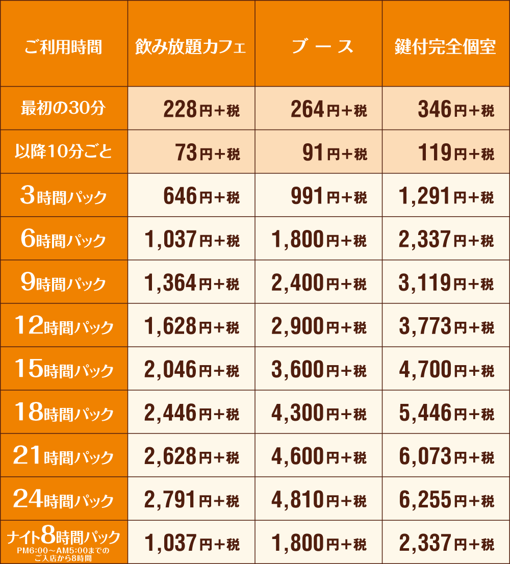 快活club 行徳駅前店のご案内 店舗検索 料金